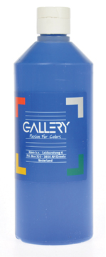 Plakkaatverf Gallery 500ml donkerblauw