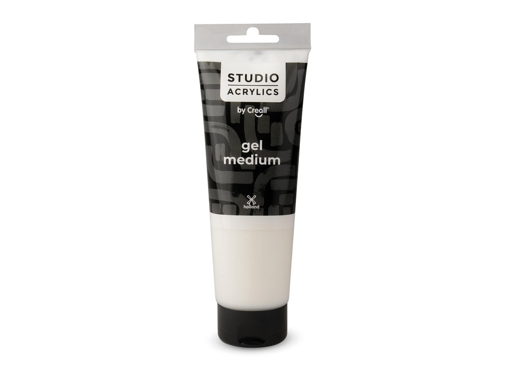Gel Creall voor acrylverf 250ml medium transparant 