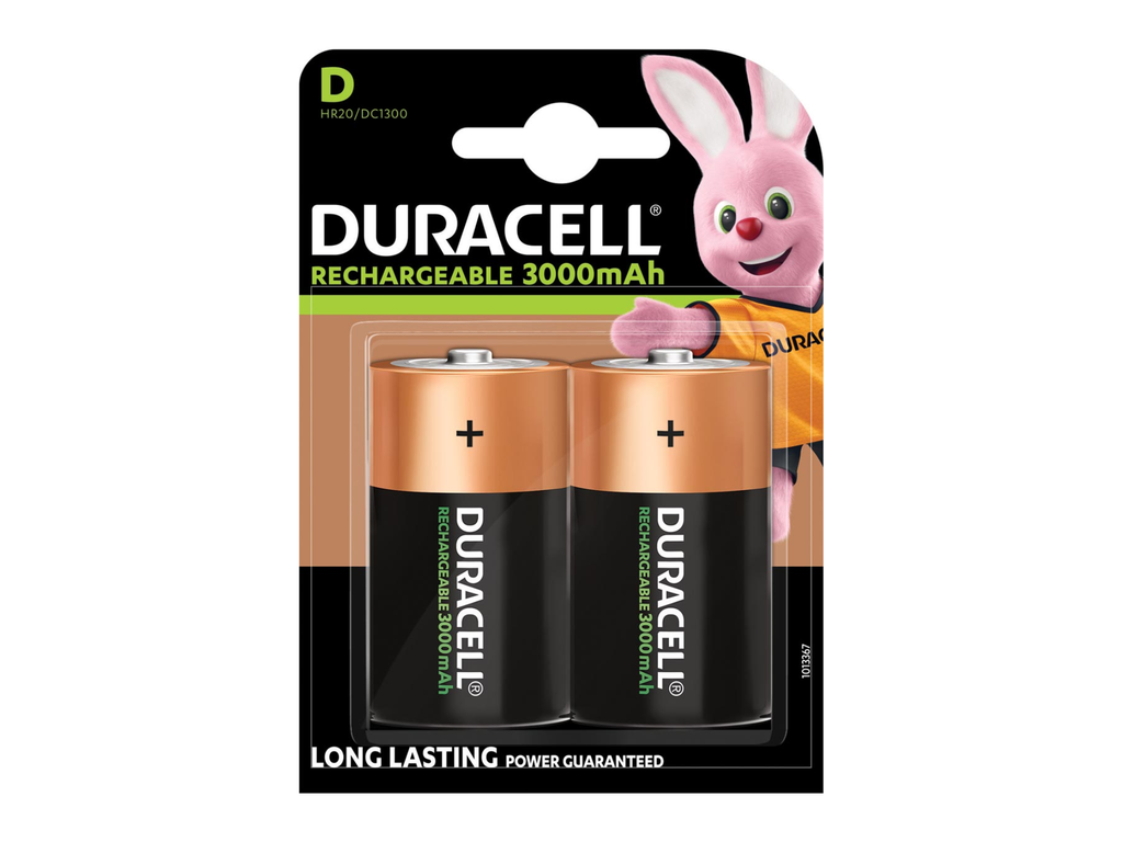 Batterij Duracell Rechargeable HR20 D (2)
