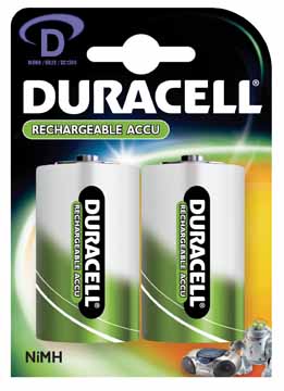 Batterij Duracell Rechargeable HR20 D (2)