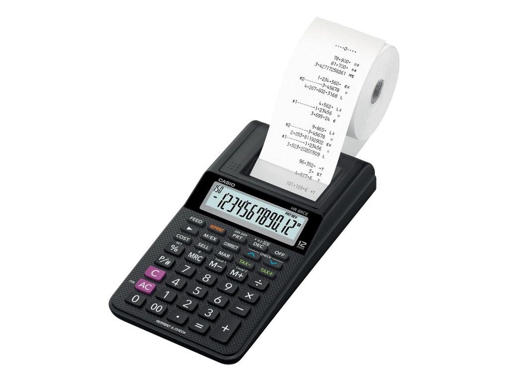 Bureaurekenmachine Casio HR-8 RCE