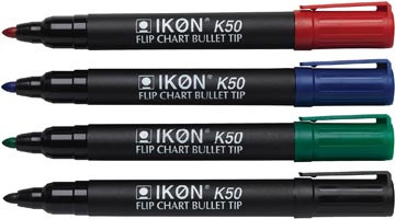 Flipchartmarker Ikon K50 assorti (4)