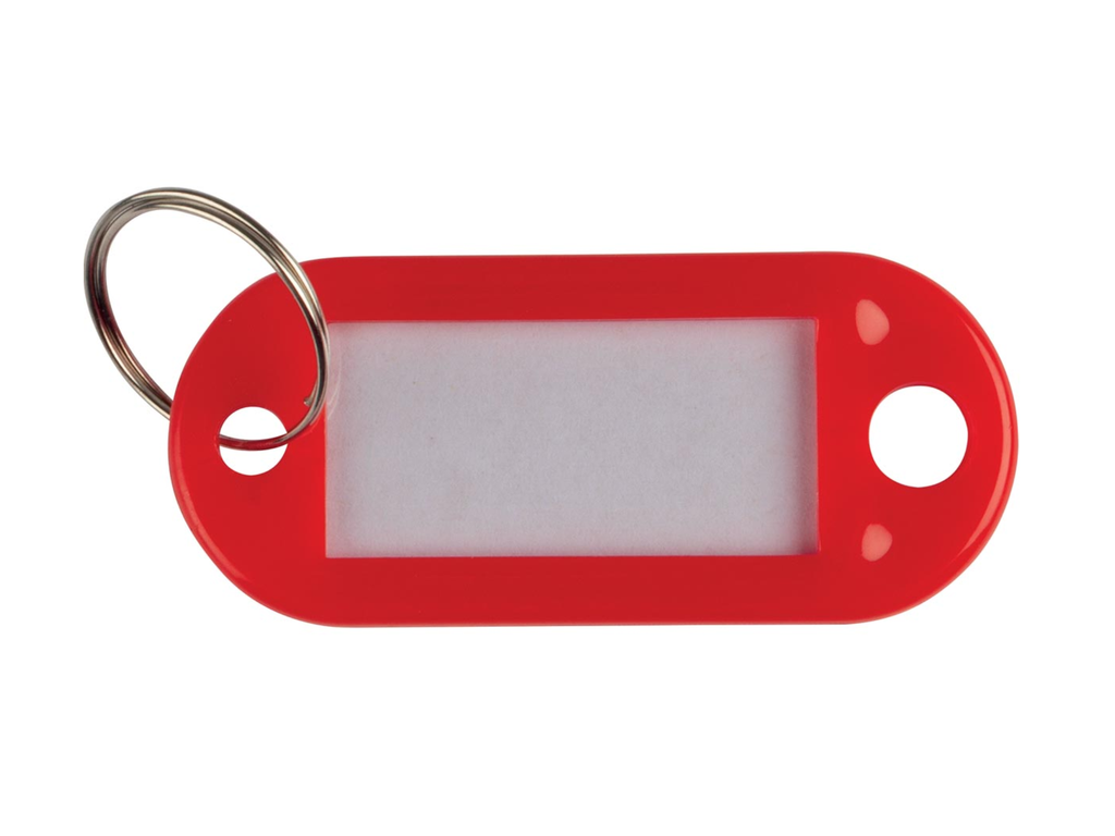 Sleutelhanger Q-Connect rood (10)