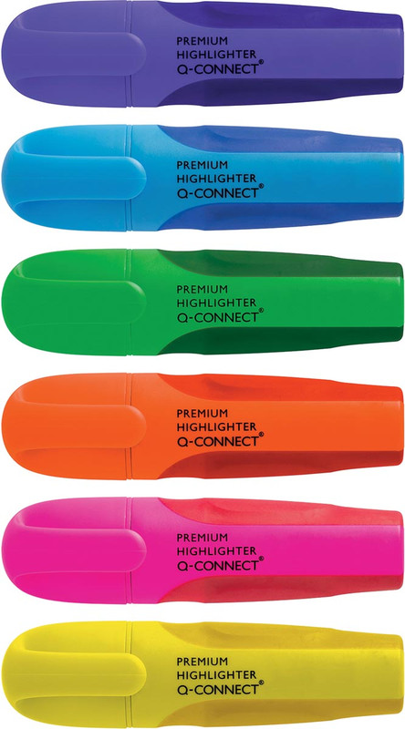 Markeerstift Q-Connect Premium assorti (6)(961141)