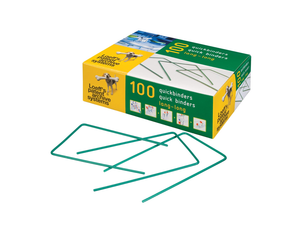 Archiefbinder Loeffs 140mm groen (100)