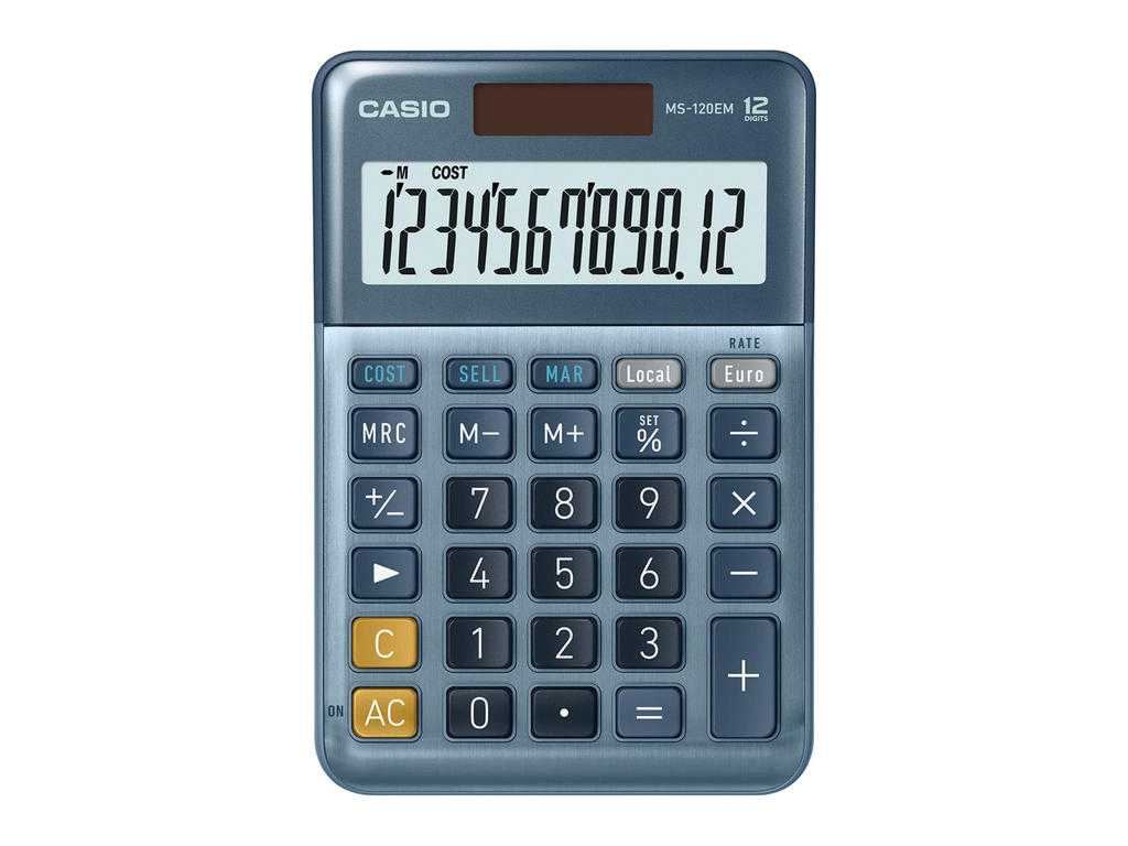 Bureaurekenmachine Casio MS-120EM