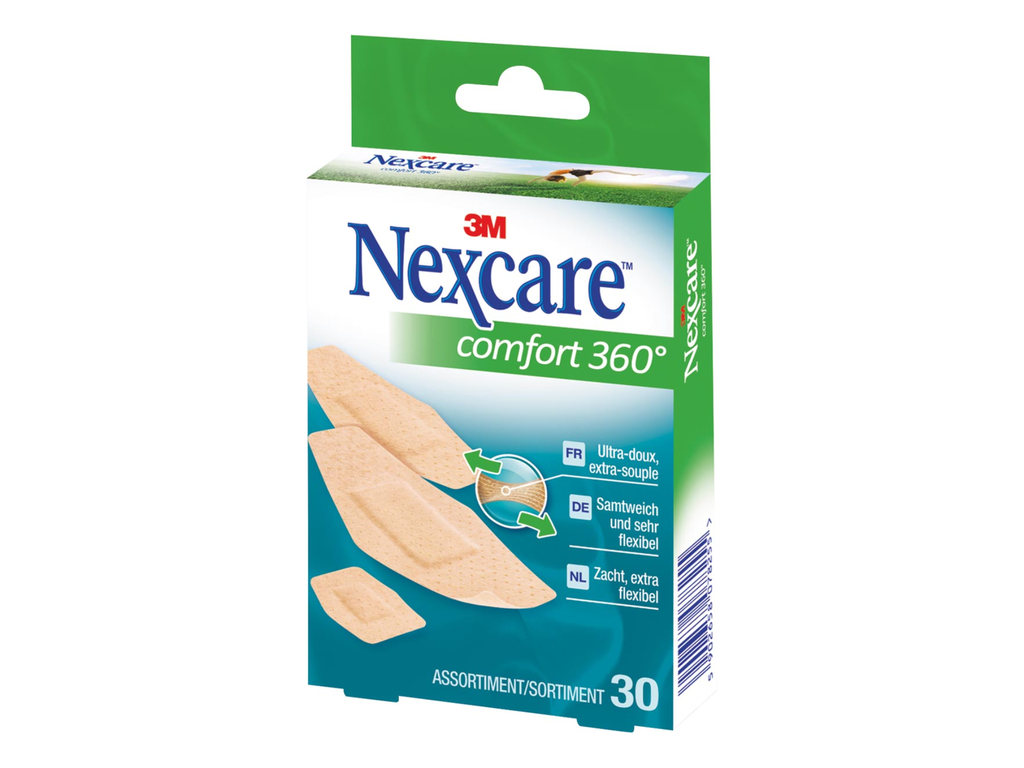 Pleisters 3M Nexcare Comfort strips (30)
