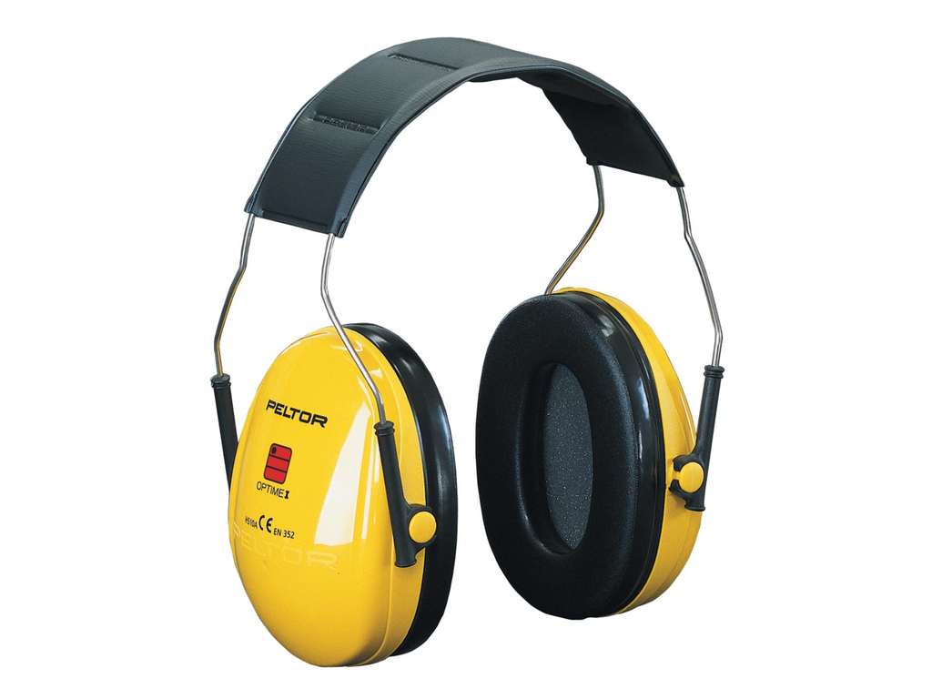 Oorbeschermers 3M Peltor optime tot 27dB geel