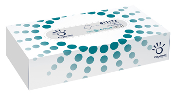 Papieren zakdoeken Papernet Superio 2-laags 100 tissues per doos
