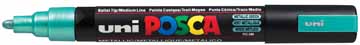 Paintmarker Uni-ball Posca ronde punt 1,8-2,5mm metaalgroen
