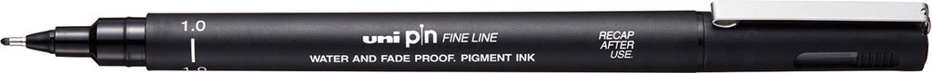 Fineliner Uni-Ball Pin 1.0mm zwart