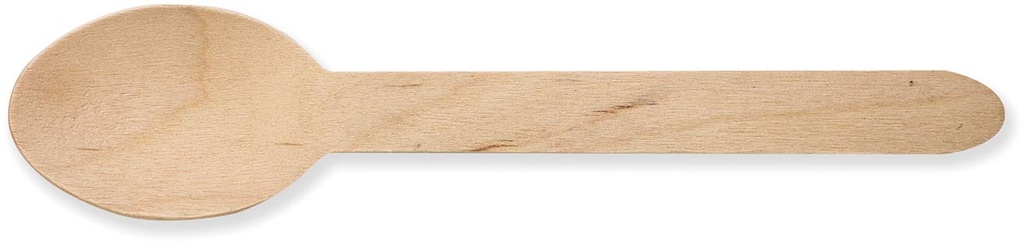 Lepel uit gecoat hout 160mm (100)