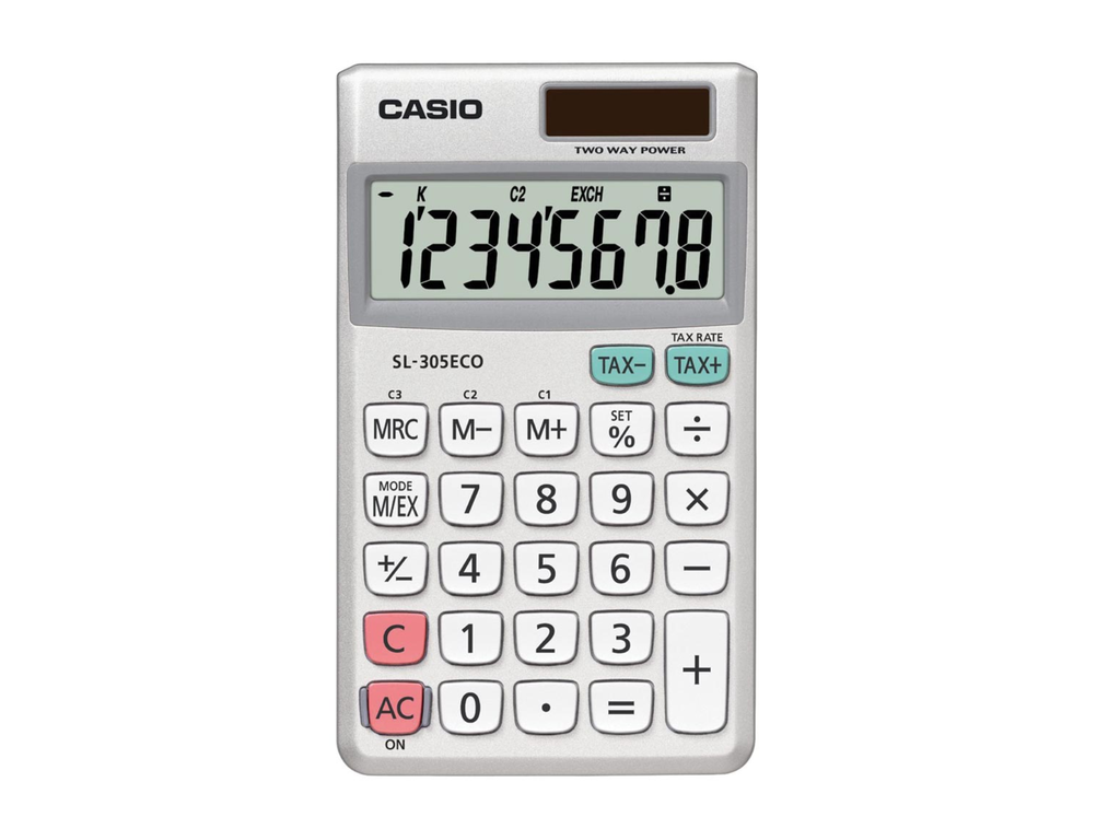 Zakrekenmachine Casio SL-305ECO