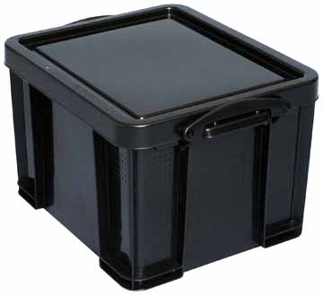 Opbergdoos Really Useful Box 35l zwart