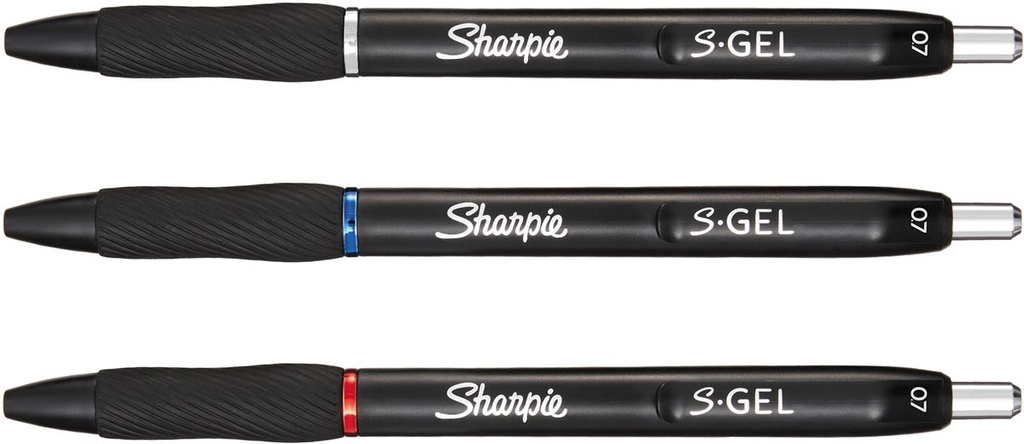 Gelroller Sharpie S-gel medium blauw (3)