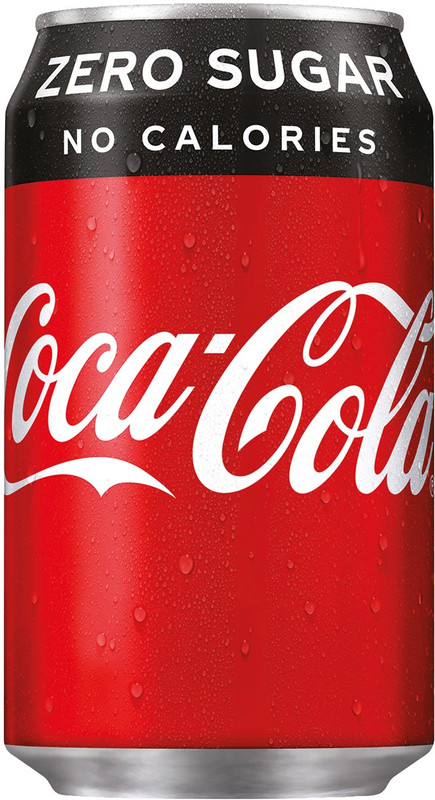 Frisdrank Coca Cola zero 33cl blik (24)