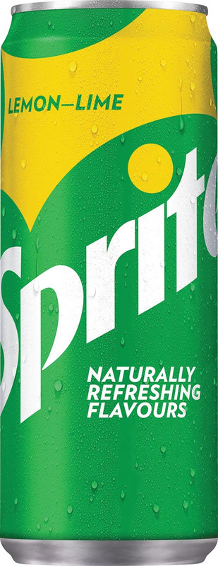 Frisdrank Sprite 33cl sleek can (24)