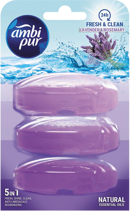 Toiletblokje Ambi Pur navulling 3st