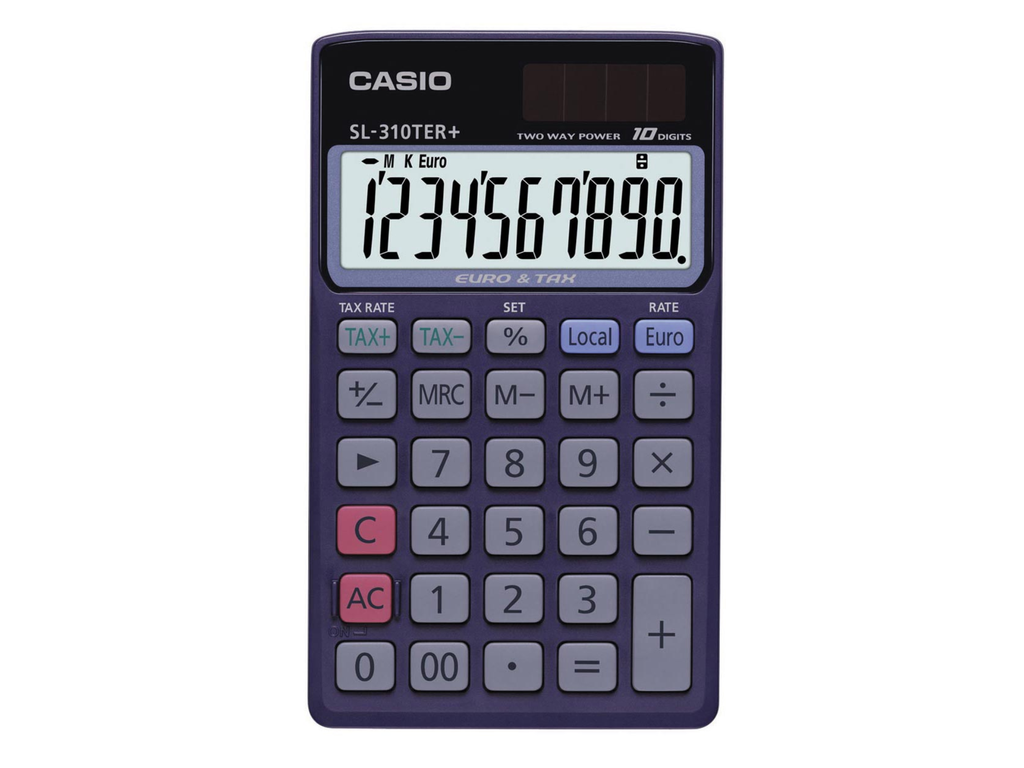 Zakrekenmachine Casio SL310TER+