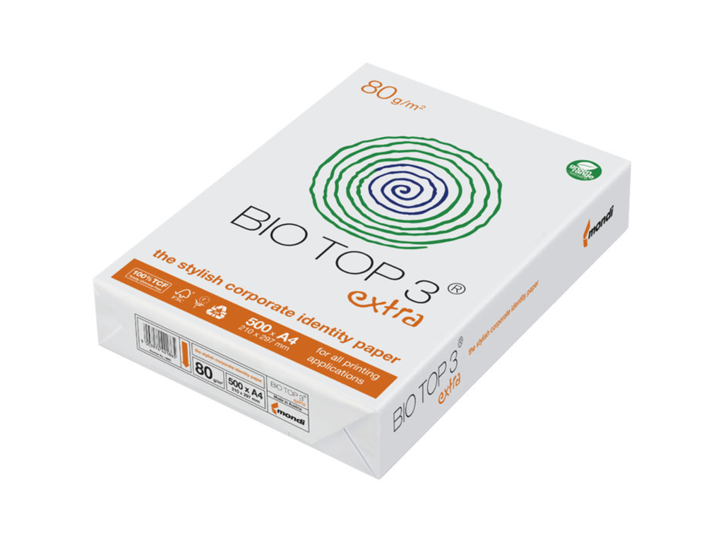 Biotop 3 DIN A4 80gr natuurwit (500) - FSC Mix credit