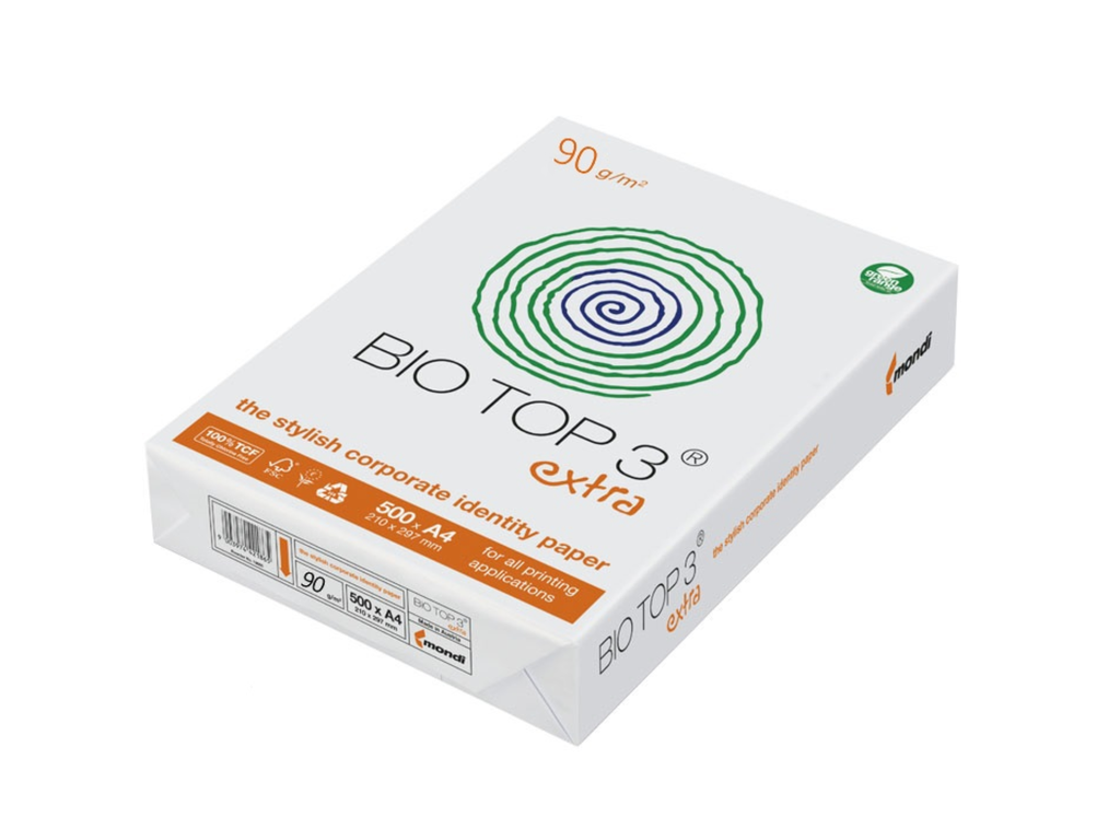 Biotop 3 DIN A4 90gr natuurwit (500) - FSC Mix credit