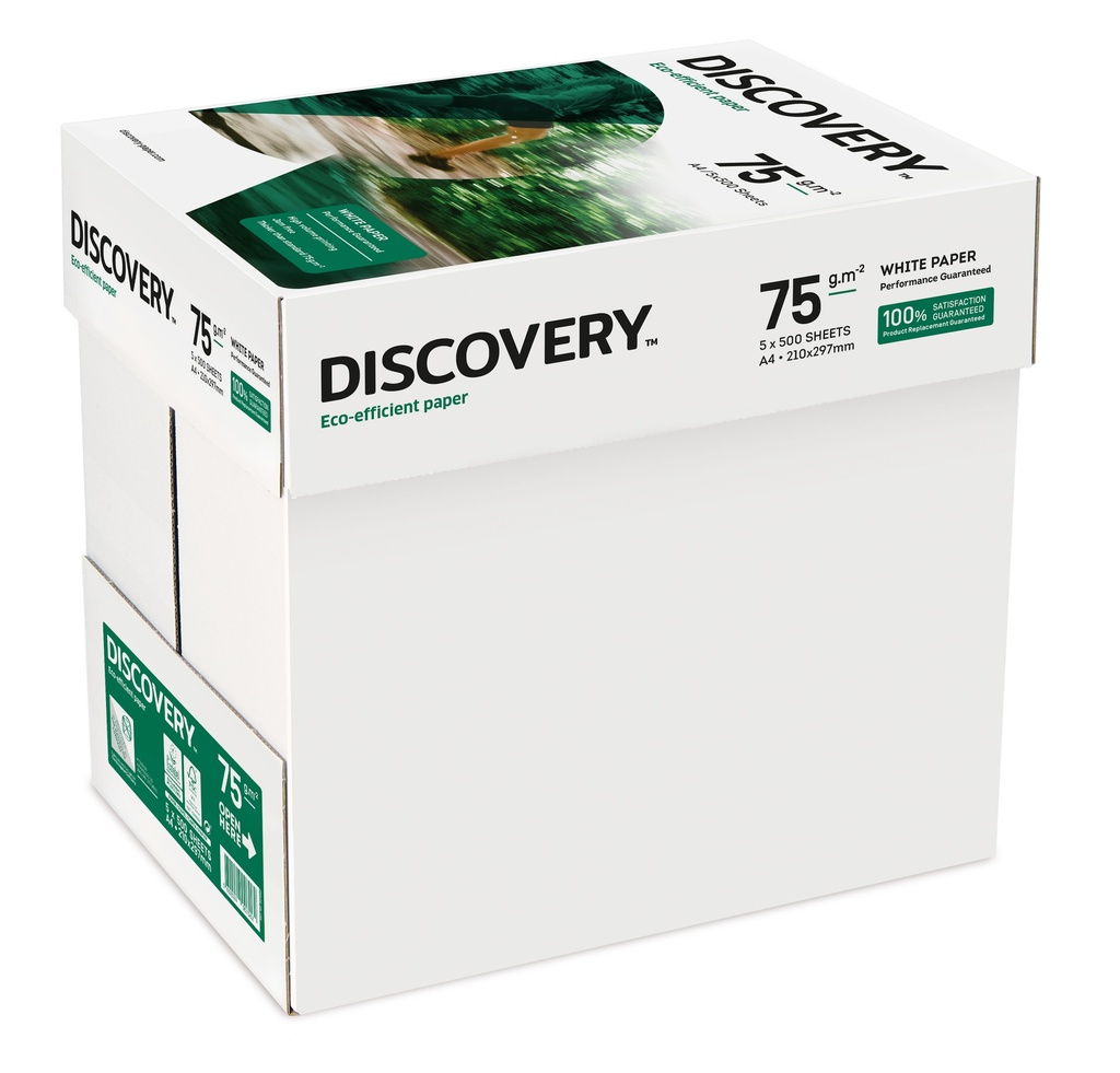 Discovery DIN A4 75gr wit non-stop-box (2500) - FSC Mix Credit