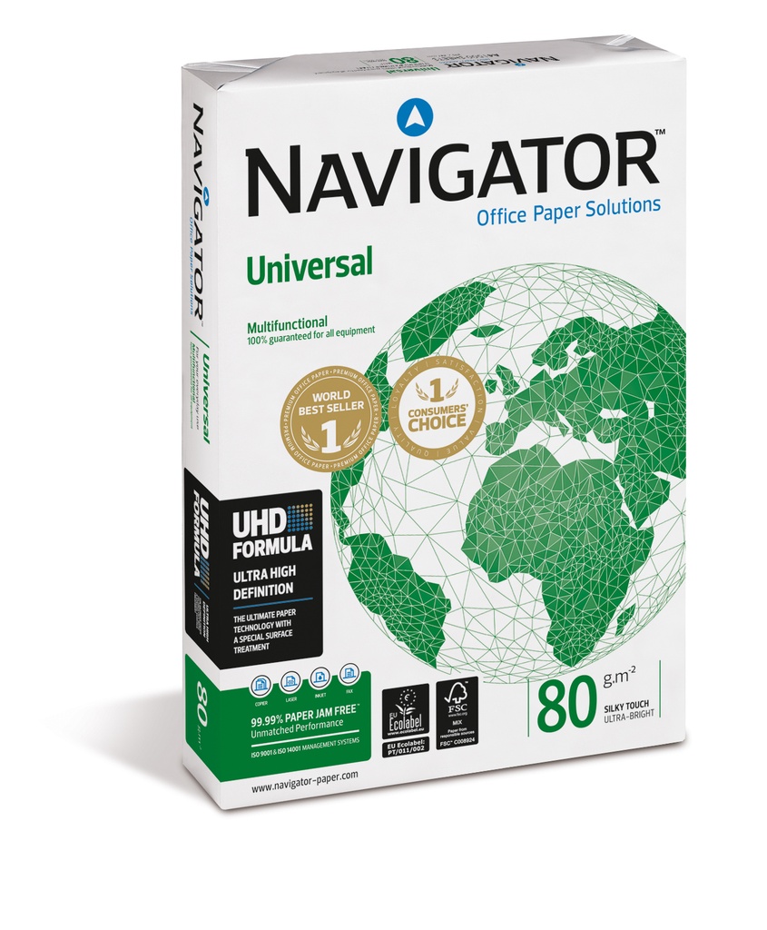 Navigator universal DIN A3 80gr (500) wit - FSC Mix 70%