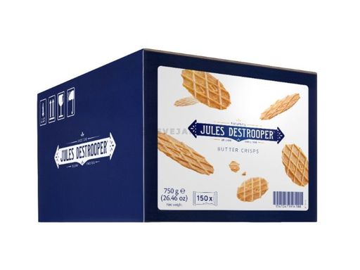 [CAT-C44218] Koek Jules De Strooper mini natuurboterwafel 5gr (150)