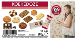 [CAT-C-TF0768] Koekjes Grootmoeders Koffie Koekedoze assorti (150)