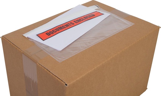 [CLE-530408] Packing list Cleverpack 230x112mm "Documents Enclosed" (100)
