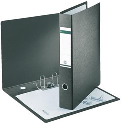 [ESS-10820095] Ordner Leitz 180° karton folio 75mm zwart (182095)