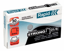 [ESS-24867700] Nietjes Rapid Extra High Performance Super Strong 21/6 gegalvaniseerd (1000) (2486770)