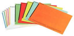 [ESS-32580] Ruiterstroken Esselte Orgarex voor hangmappen voor laden assorti (250)