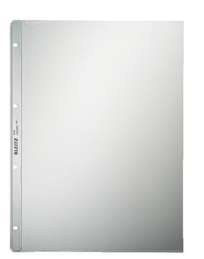 [ESS-47400003] Showtas Leitz Premium PP A4 130 micron 4-gaats gekorreld transparant (100)