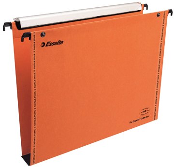 [ESS-49941] Hangmap Esselte Orgarex VisioPlus karton A4 330mm 30mm bodem lade oranje (25)