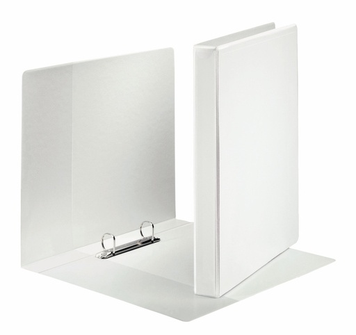 [ESS-55217] Panorama ringmap Esselte PP A4 maxi 2 D-ringen 20mm rug 37mm 3 insteekvakken wit