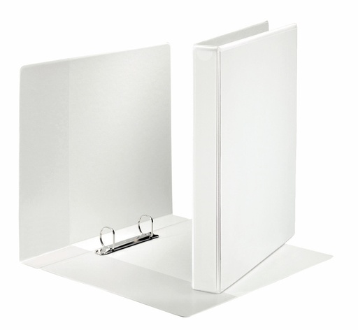 [ESS-55218] Panorama ringmap Esselte PP A4 maxi 2 D-ringen 25mm rug 44mm 3 insteekvakken wit