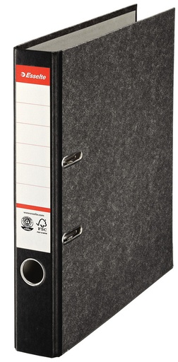 [ESS-56997] Ordner Esselte Standaard karton A4 rug 55mm zwart gewolkt (3780100)