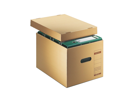 [ESS-60810000] Archiefdoos Leitz met deksel 335x280x440mm bruin