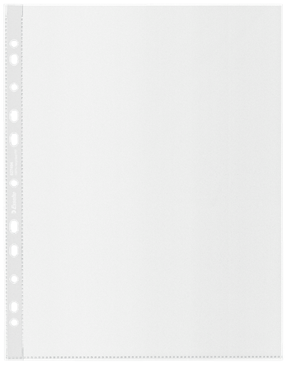 [ESS-627494] Showtas Esselte 100% Recycled PP A4 maxi 70 micron 11-gaats gekorreld transparant (100)