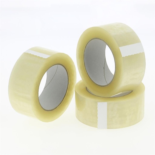 [TES-2103482T] Tape PP acryl geruisloos 48mmx100m transparant 