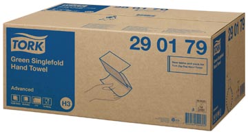 [OND-290179] Handdoeken Tork Advanced Green H3 Z-vouw 2-laags 250vel (15)