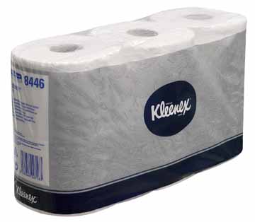 [OND-KC8440] Toiletpapier Kleenex 350vel 3-laags 6rl (6)