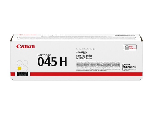 [CAN-045HY] Toner Canon color laser 045 HC imageClass LBP612CDW 2.200 paginas Yellow
