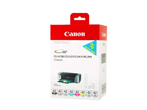 [CAN-CLI-42VALBP] Cartridge Canon Inkjet CLI-42 PIXMA PRO100 value pack 8kleuren