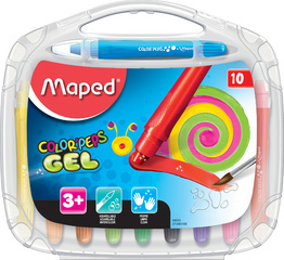 [KAN-836310] Box Color'peps Maped krijt gel assorti (10)