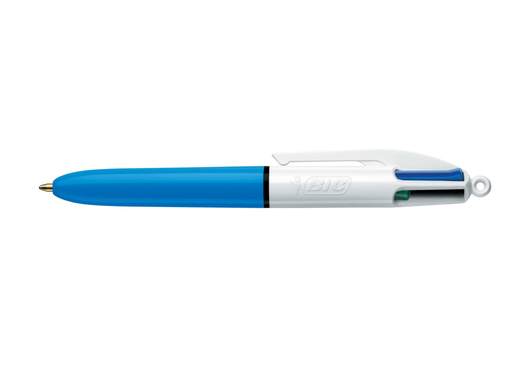 [TIM-995958] Balpen Bic 4 Colours Mini blauw