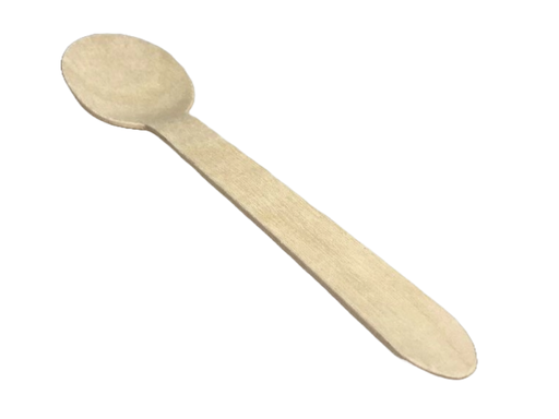 [CAT-CKOFFIEL01] Koffielepel wegwerp hout 11cm (100)