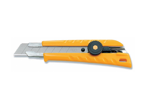 [TIM-2209110] Cutter Olfa L-1 Green 18mm Geel