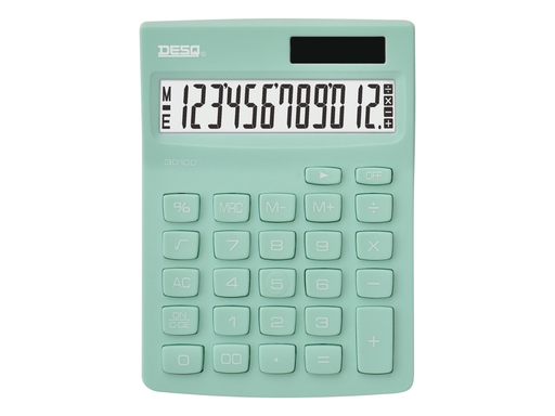 [TIM-3010005] Bureaurekenmachine Desq New Generation Compact 30100 Groen